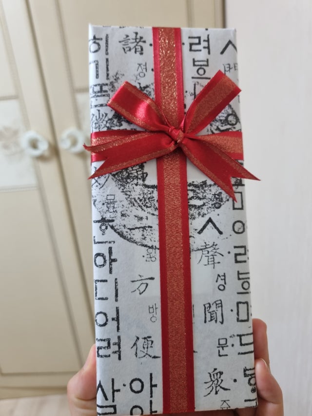 [한국의아침]한복 카페텀블러 - 신랑신부 리뷰 이미지