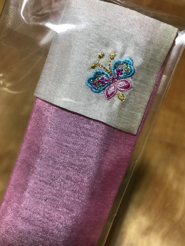 실크수공부채-매화나비 리뷰 이미지