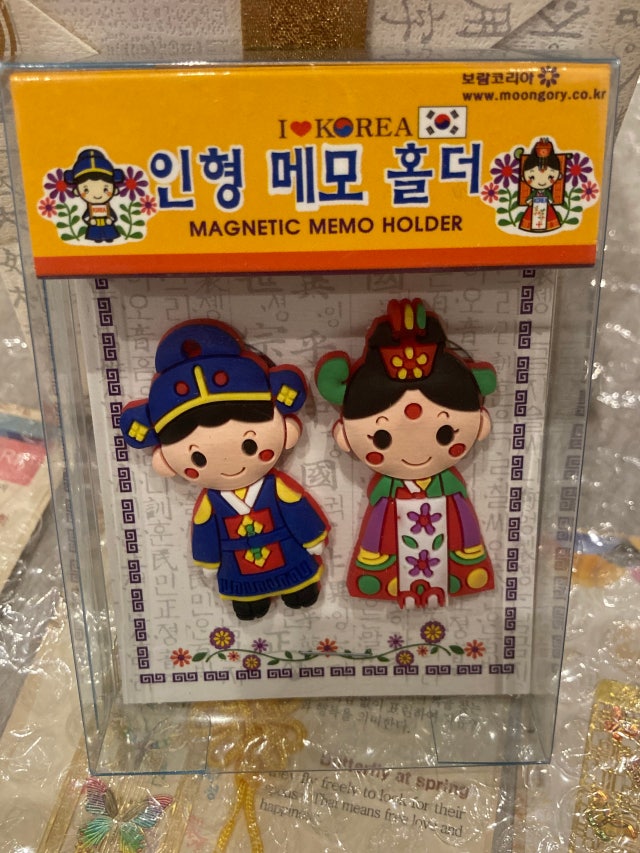 입체메모홀더 2p-신랑신부 리뷰 이미지