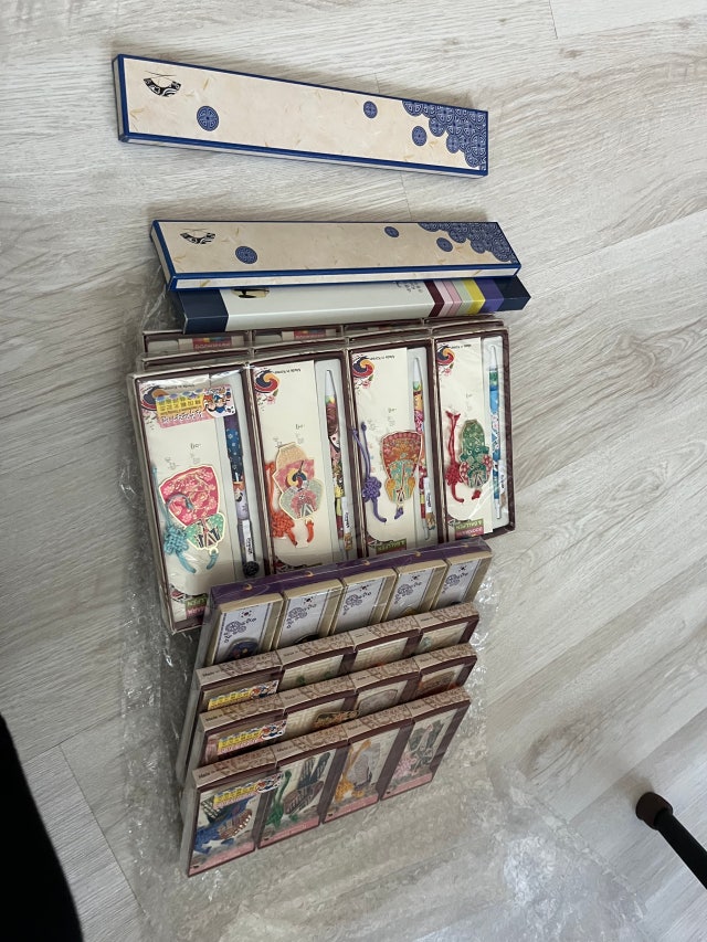 여인전통한복4종 책갈피 리뷰 이미지