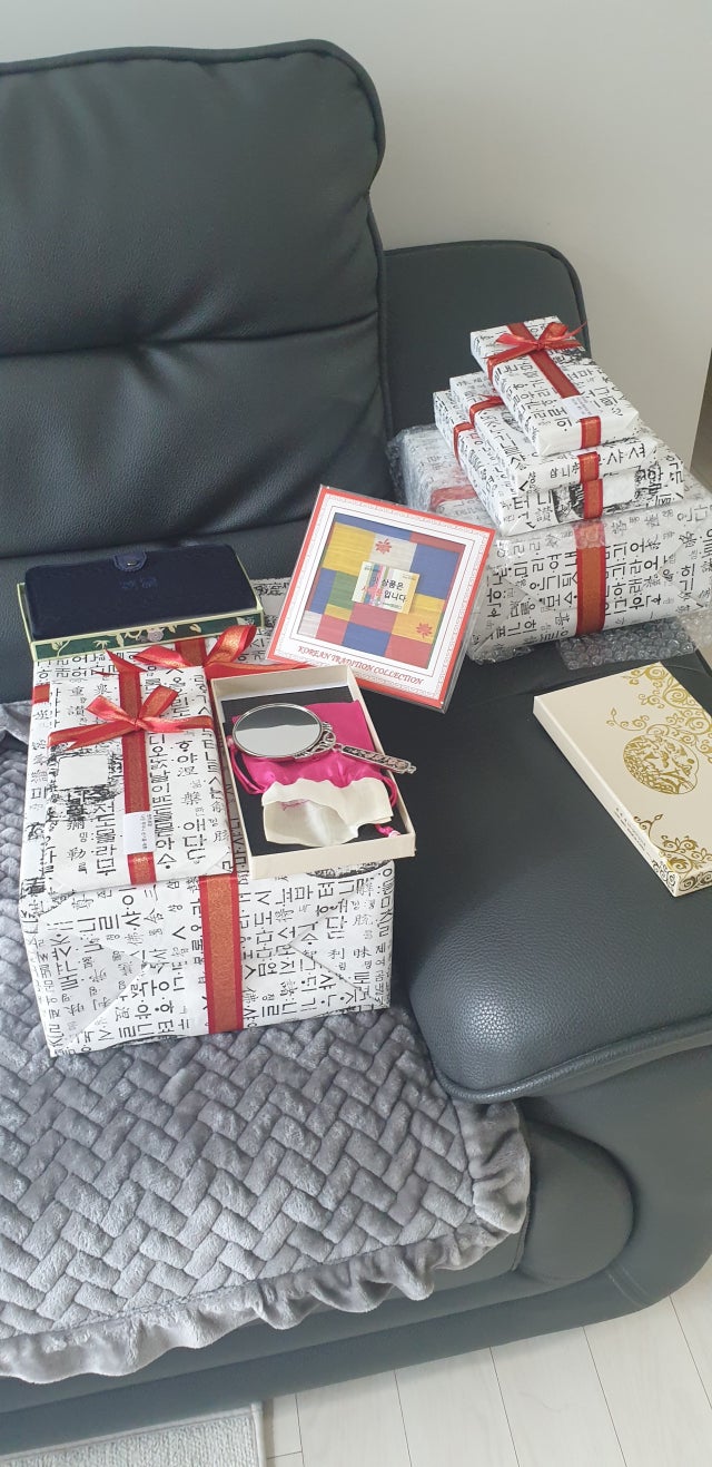 한복인형-신랑신부 리뷰 이미지