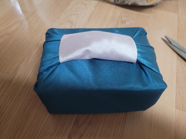 한지자개 보석함 중- 공작(청) 리뷰 이미지