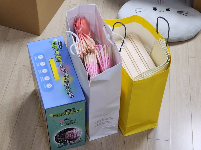 매듭주머니小 [분홍색] 리뷰 이미지