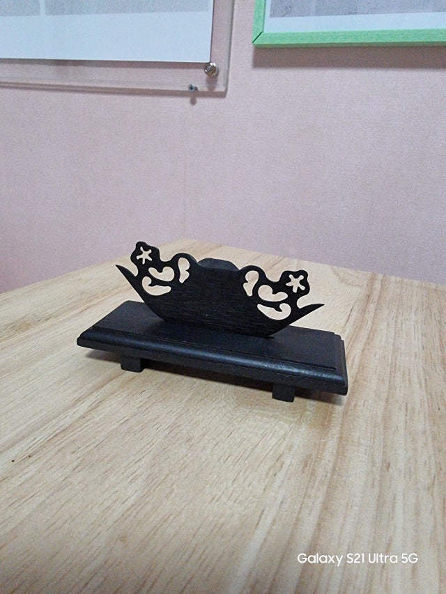 흑단 부채받침 리뷰 이미지