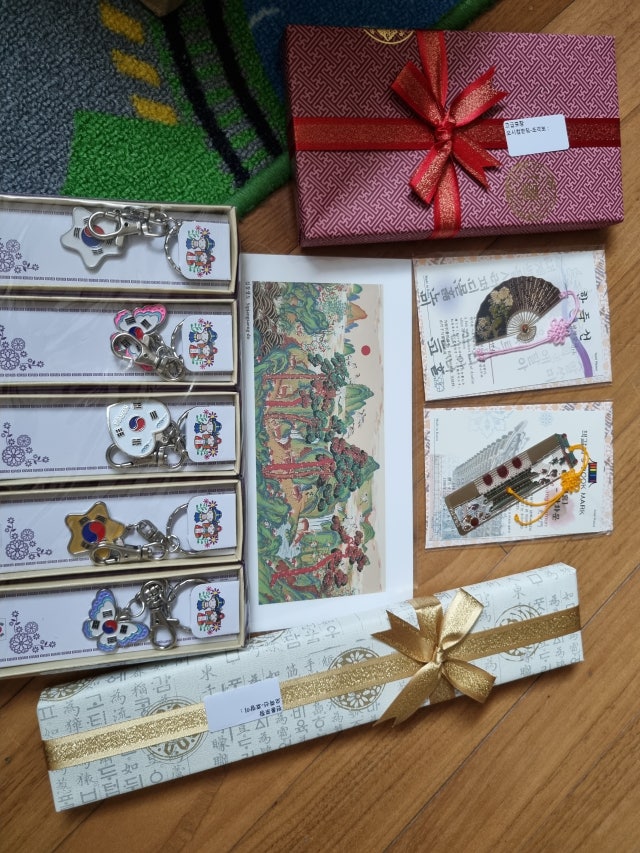 전통책갈피-훈민정음부채[국화] 리뷰 이미지