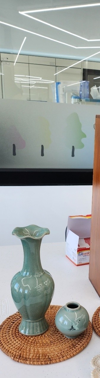 청자 참외모양화병 리뷰 이미지