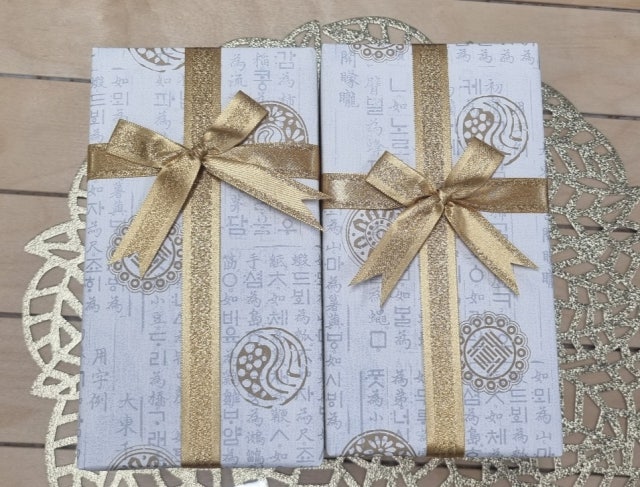 자개한지쌍합-나비꽃들에만남[자색] 리뷰 이미지