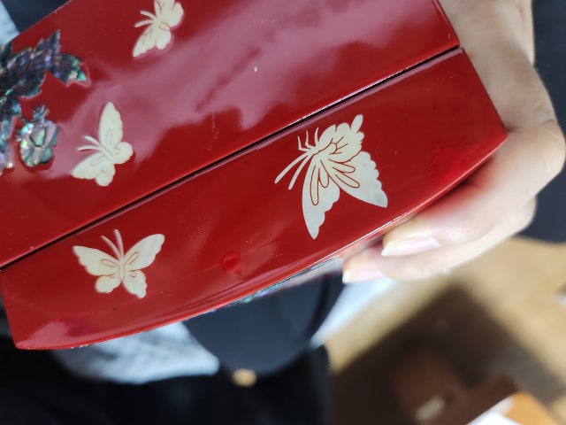 보석함 자개로 피어난 목단(적색) 리뷰 이미지