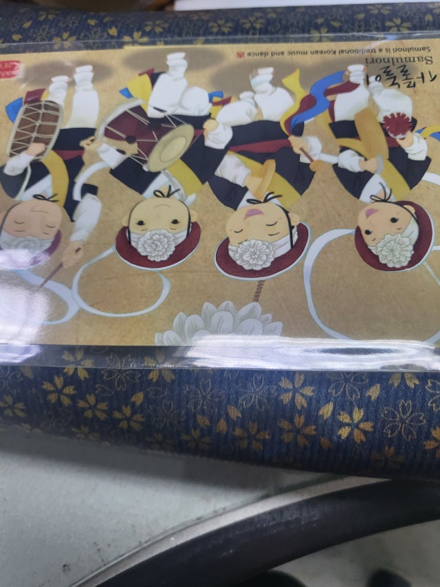 모시 파우치-야생화(연분홍) 리뷰 이미지