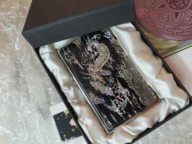 용 명함집 리뷰 이미지