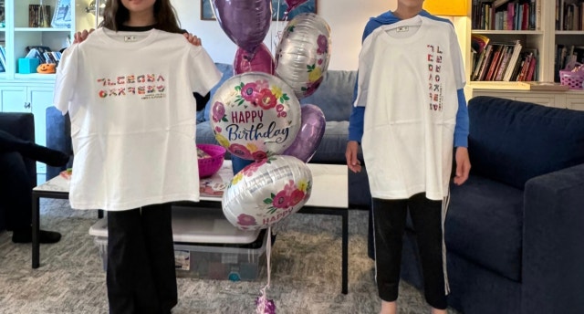 3D 친환경 입체발포 티셔츠 - 한글자음 가로(흰색) 리뷰 이미지