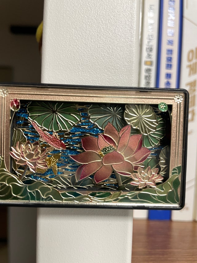 전통입체 마그넷- 연꽃(가로) 리뷰 이미지