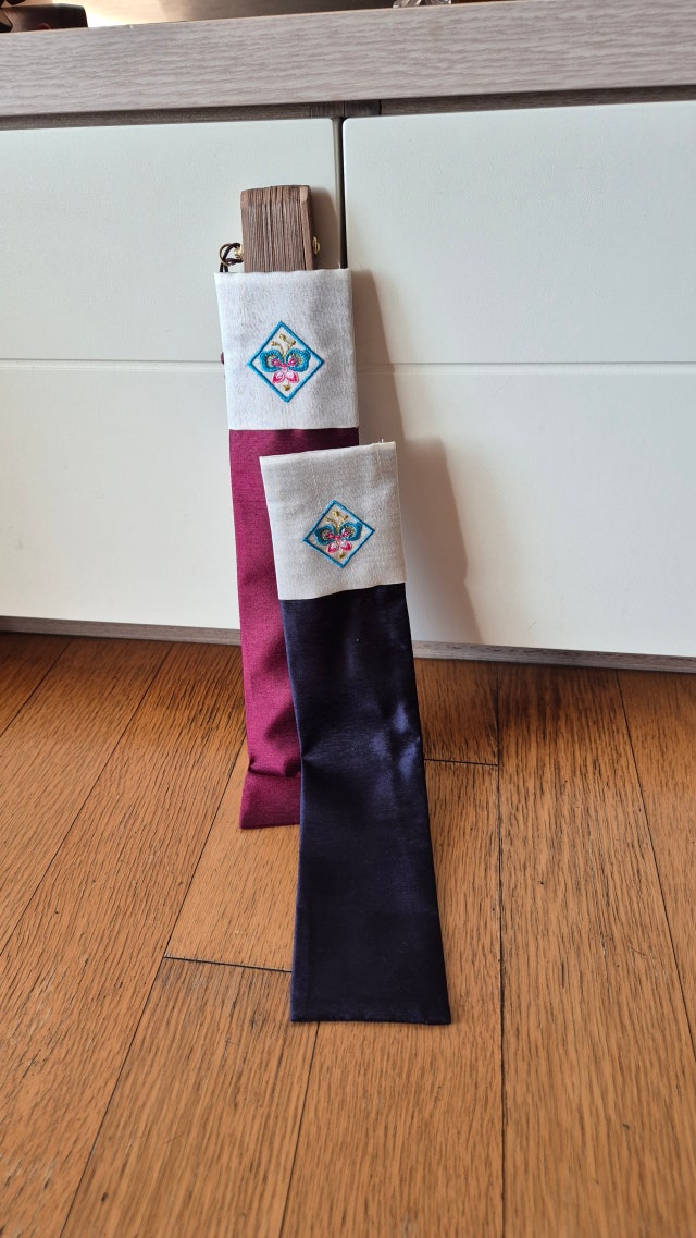 민속부채주머니 리뷰 이미지