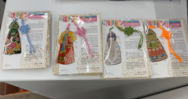 여인전통한복4종 책갈피 리뷰 이미지