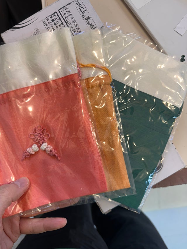 매듭주머니中 [황색계열] 리뷰 이미지