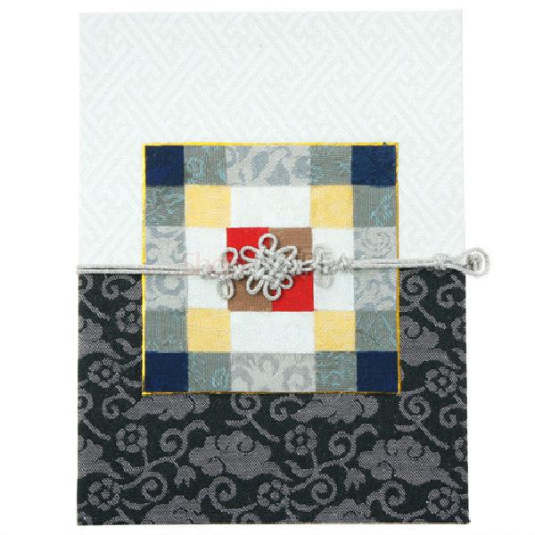 조각보매듭카드大 [설백색 흑색] 리뷰 이미지