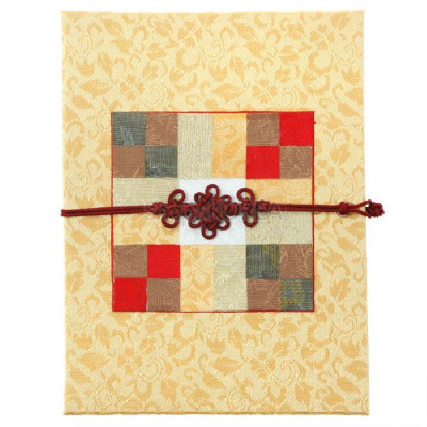 조각보매듭카드大 [황색] 리뷰 이미지