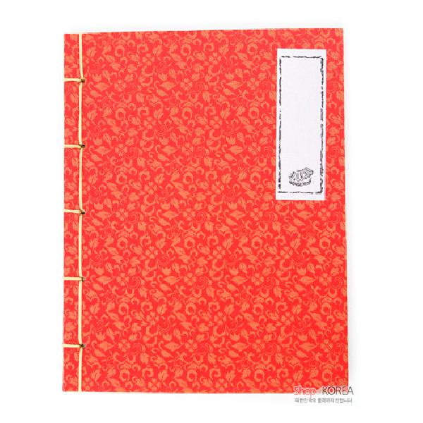 비단한지노트大[적색] 리뷰 이미지