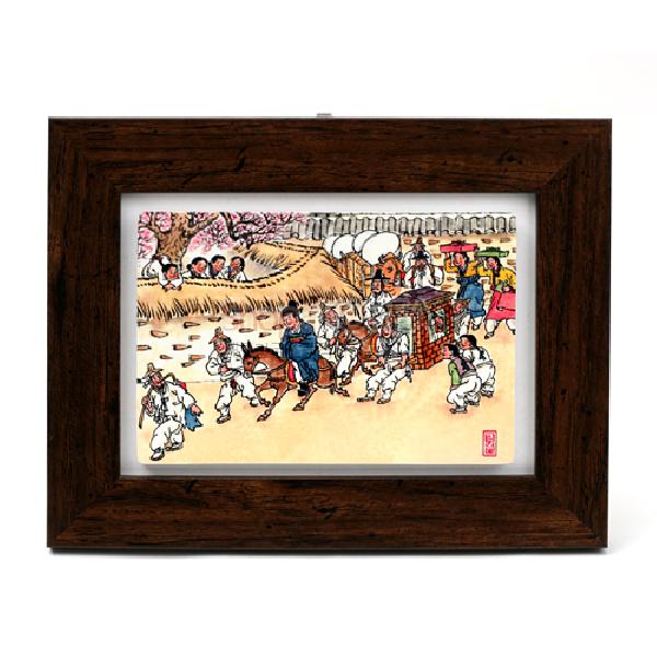 도판액자-신행길놀이 리뷰 이미지