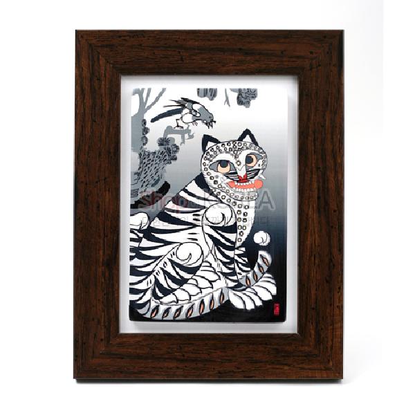 도판액자-까치호랑이 리뷰 이미지