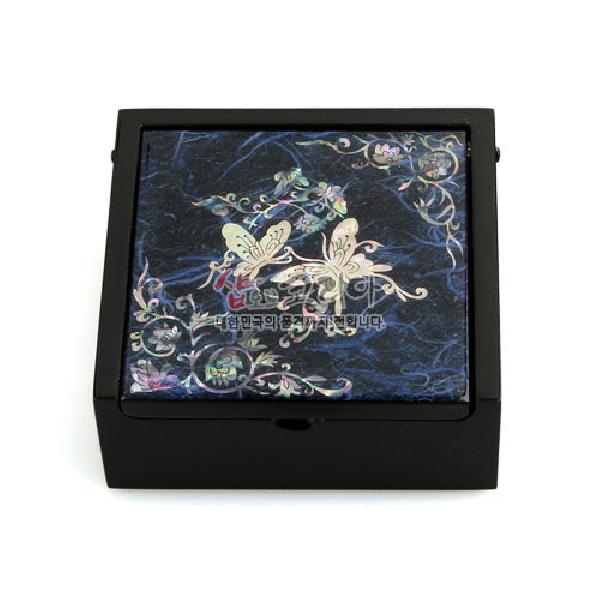 나전칠기 거울보석함- 나비[청색] 리뷰 이미지
