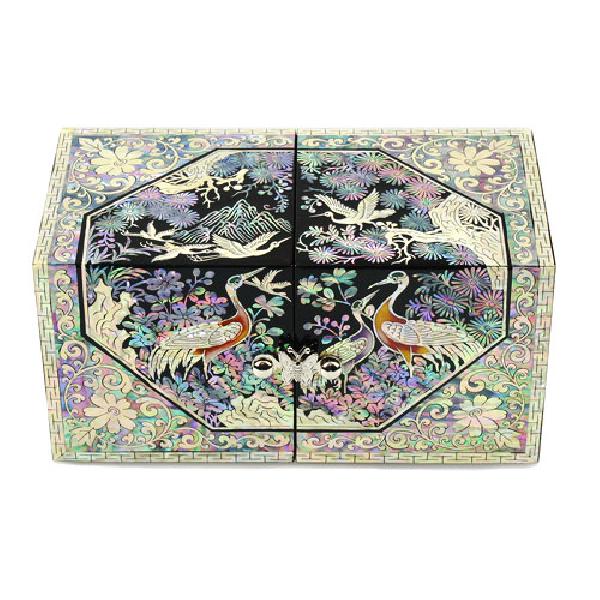 쌍합-팔각송학[흑색] 리뷰 이미지