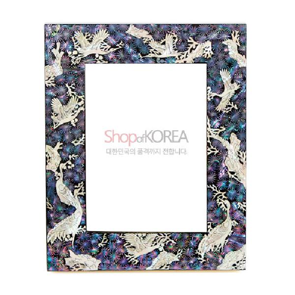 자개탁상용액자-송학 리뷰 이미지