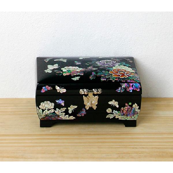 직보석함 - 채색목단나비