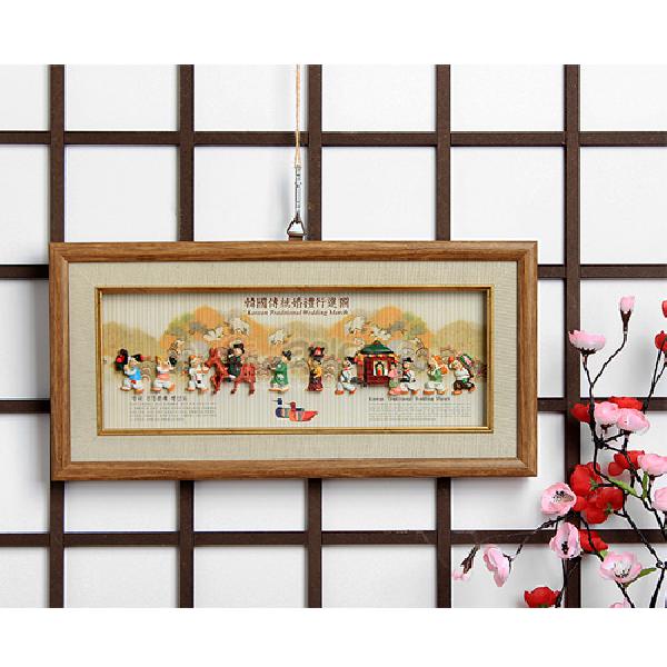 전통벽걸이 액자大-전통혼례 리뷰 이미지