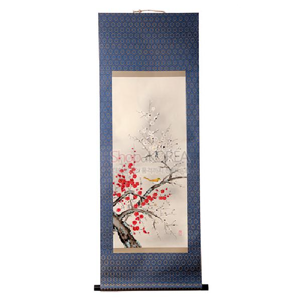 족자中-홍백매 리뷰 이미지