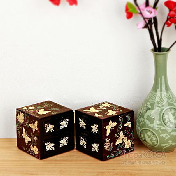 한지쌍합-넝쿨나비(보라) 리뷰 이미지