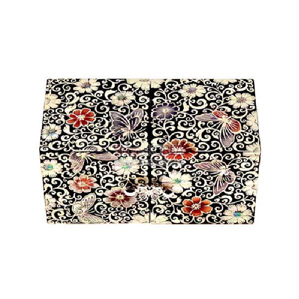 자개쌍합小-당초나비[흑] 리뷰 이미지