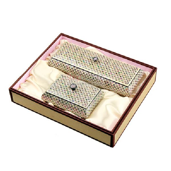 박인호 작(作) 자개꼭지 명함함+필함세트-전통무늬 리뷰 이미지