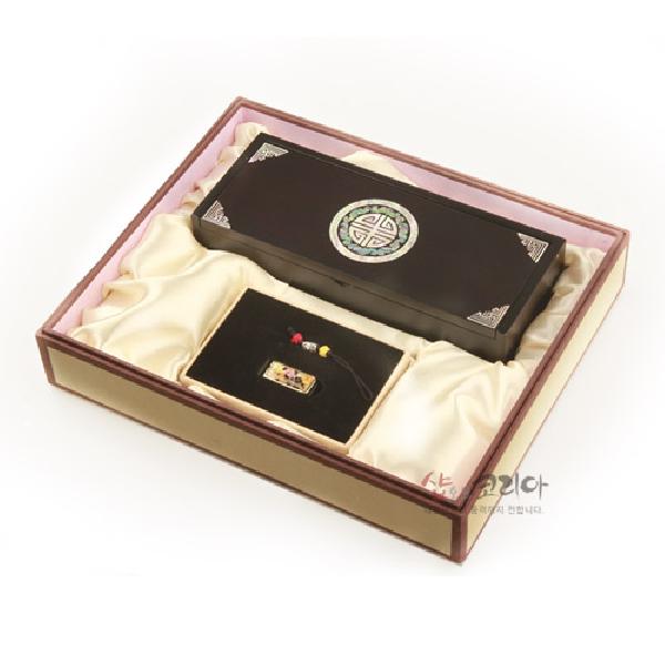 상감자동필함+나전USB(8g)세트-국화,문자문 리뷰 이미지