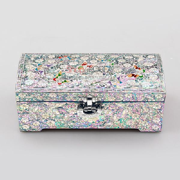 박인호 작(作) 나전 직굴림보석함-나비 리뷰 이미지