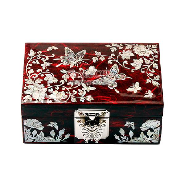 나전 한지직보석함小-나비(적) 리뷰 이미지