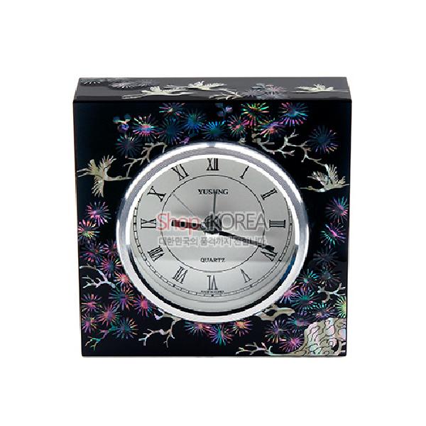 자개탁상용시계-송학 리뷰 이미지