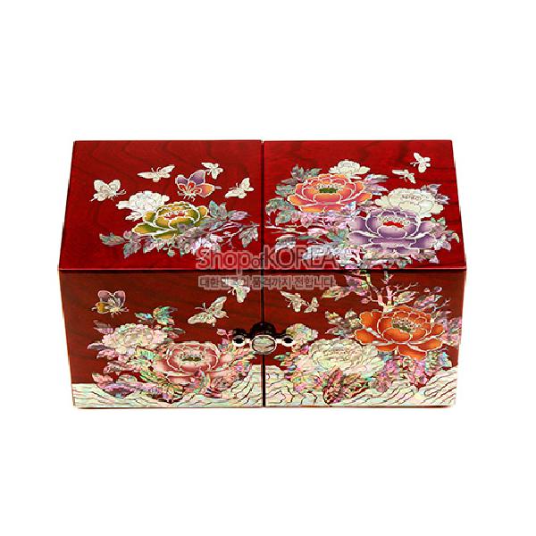 주합 쌍합보석함-목단[대]