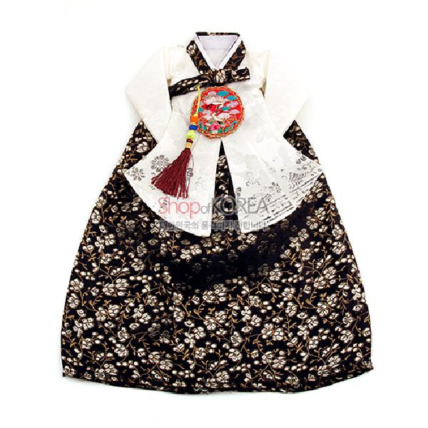 비단한복 와인 커버-당의(흑색) 리뷰 이미지