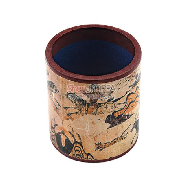 수렵도 연필꽂이 리뷰 이미지