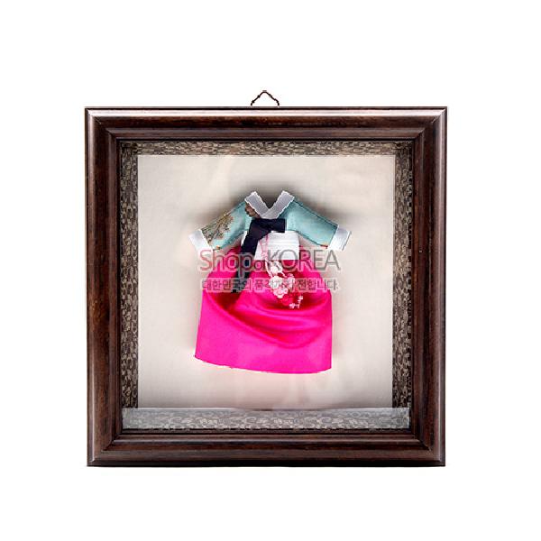 제일작은 한복액자-옥색저고리 리뷰 이미지