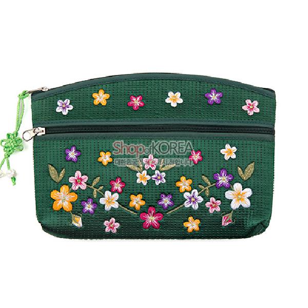 배꽃파우치-녹색 리뷰 이미지