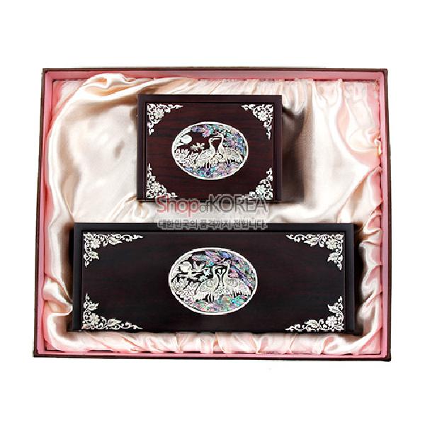 나전칠기 창 - 송학 명함함 필함 세트 리뷰 이미지