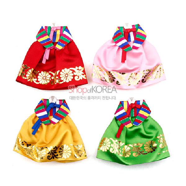 한복입은 메모자석 4p세트