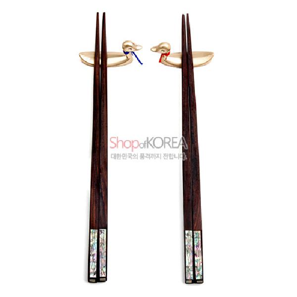 흑단 젓가락 2p세트 리뷰 이미지