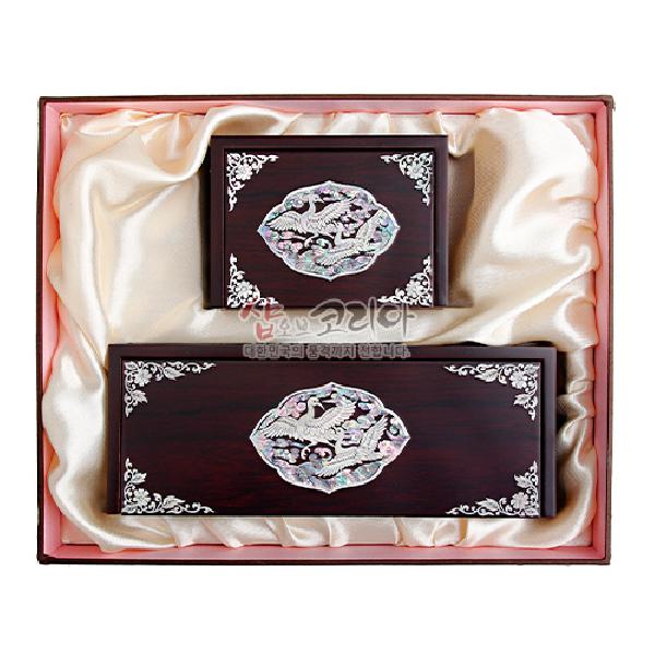 나전칠기 창 - 쌍학 명함함 필함 세트 리뷰 이미지