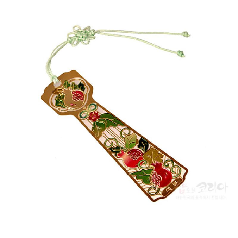 금장책갈피- 석류