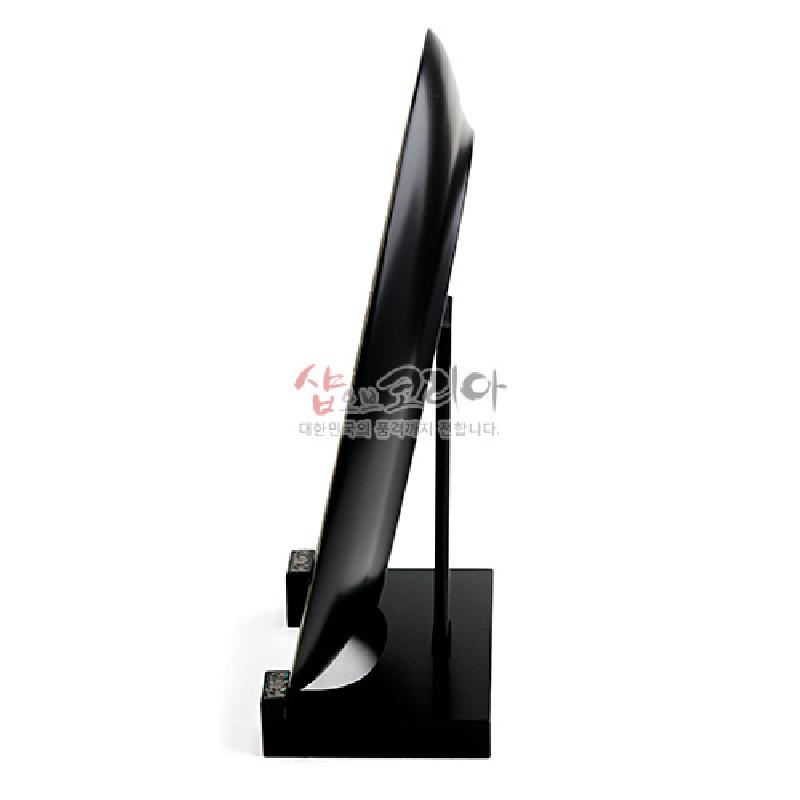 나전칠기 쟁반 - 송학도(흑)